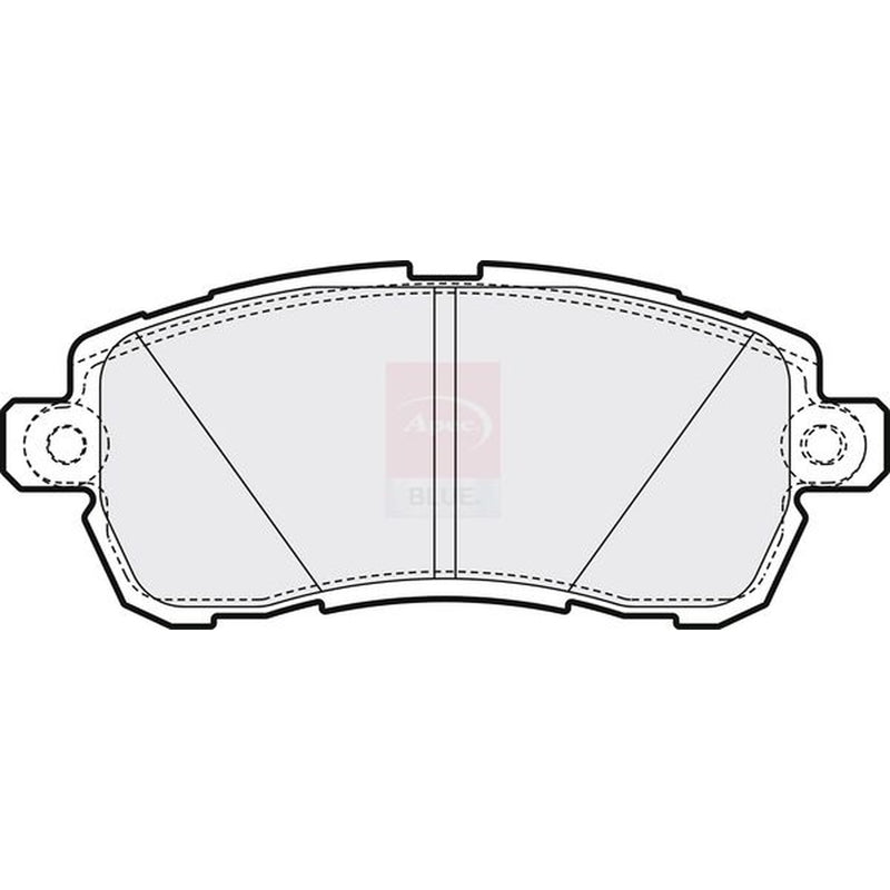 Apec Front Brake Vented Discs & Pads fits Ford Ka+ III 2016-2020 1.2 1.5