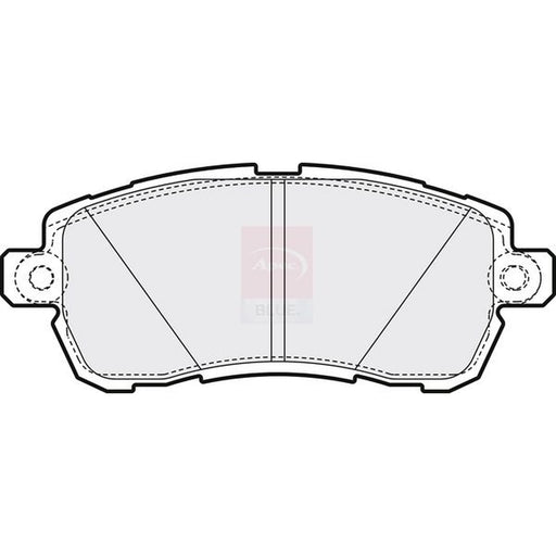 Apec Front Brake Pad Set fits Ford Ka+ III 2016-2020 1.2 1.5