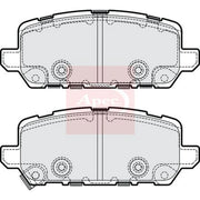 Apec Rear Brake Pad Set PAD2225