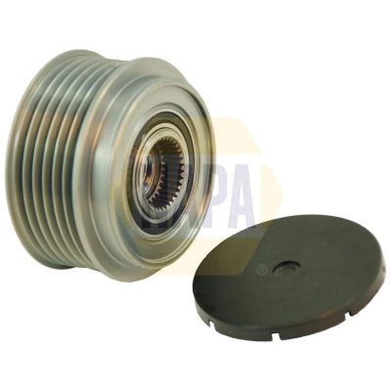 NAPA Alternator Overrunning Freewheel Clutch fits Opel Astra G 2000-2009 1.7