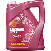MANNOL 5L 0W20 Fully Synthetic Long Life Engine Oil API SP, GF-5, Dexos1 Gen2