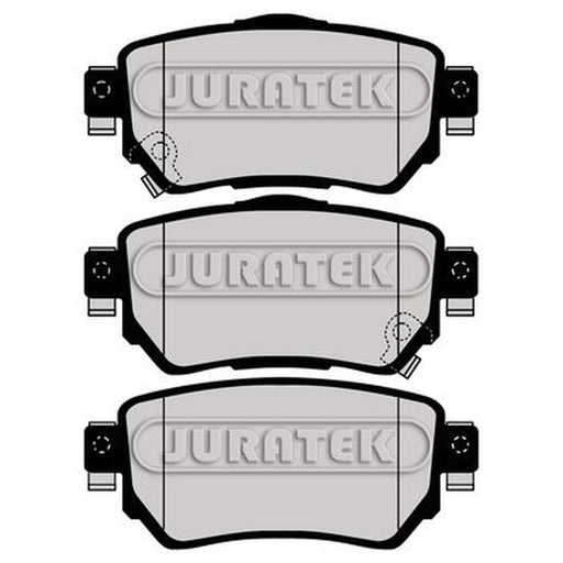 Juratek Rear Brake Pad Set fits Nissan Leaf 2017 on