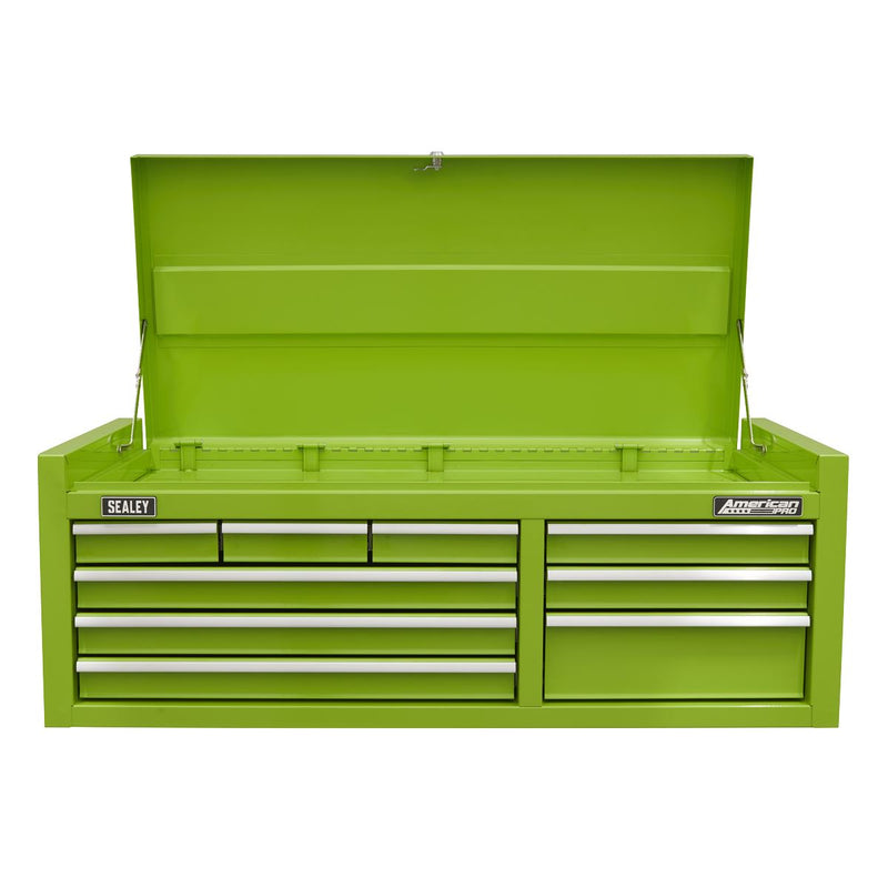 American Pro American PRO Topchest 9 Drawer - Green AP4109HV American Pro - Dynamic Drive