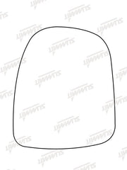 Summit Heated Base Plate With Commercial Mirror Glass fits Vauxhall Vivaro LHS Summit - Bars 4 Cars