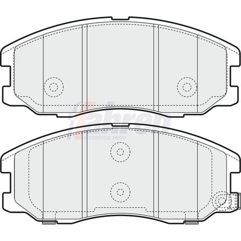 Fahren Front Brake Pad Set FBP3226