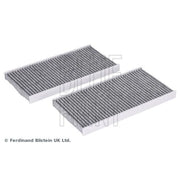 Blue Print Cabin Air Filter Set Wide High ADBP250092