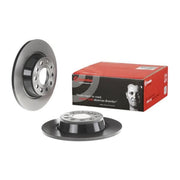 Brembo Rear Brake Solid Discs & Pads fits Audi Q3 2011-2018 1.4 2.0