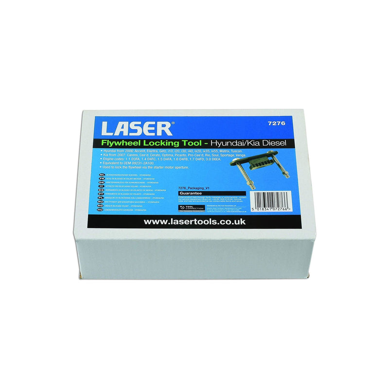Laser Flywheel Locking Tool - for Hyundai, Kia Diesel 7276 Laser - Dynamic Drive