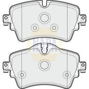 NAPA Front Brake Pad Set fits BMW 2 Active Tourer 2013-2021