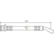 NAPA Brake Hydraulic Hose Line inner NBH1285