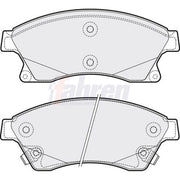 Fahren Front Brake Pad Set FBP3267