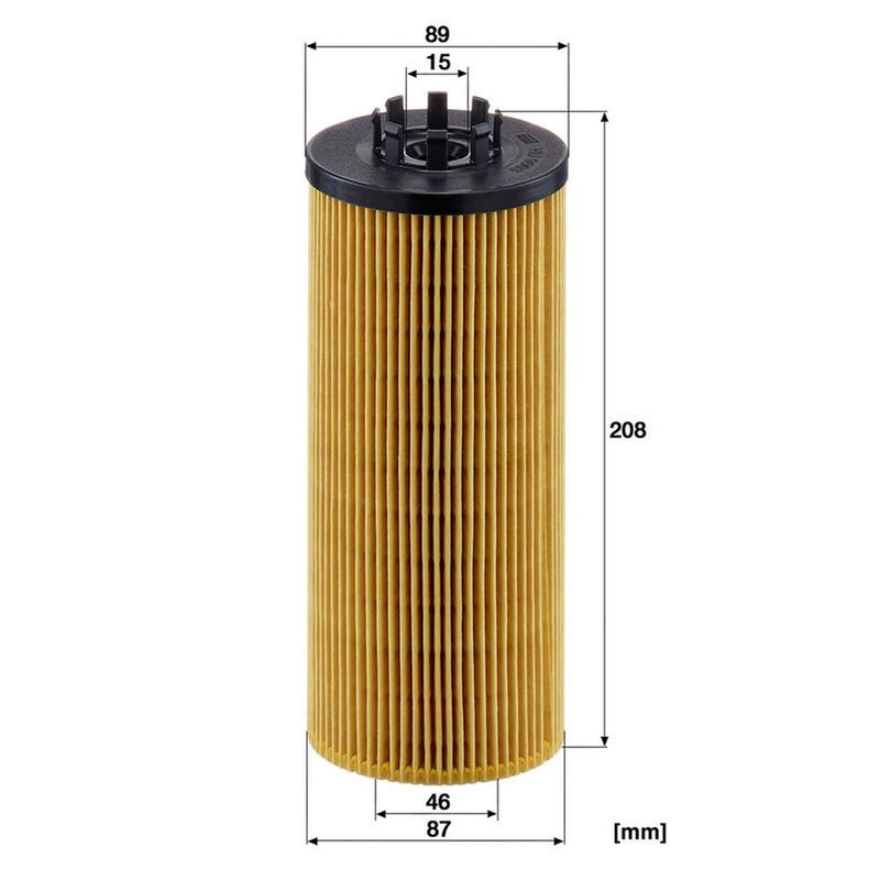MANN-FILTER Service Kit with Air & Oil Filters fits Mercedes-Benz Atego 3