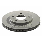 Juratek 2 x Vented Front Brake Discs MER151