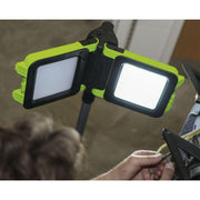 Sealey Rechargeable Floodlight 20W SMD LED Folding Case LED190T Sealey - Dynamic Drive