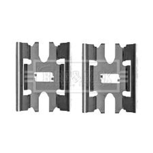 Borg & Beck Brake Pad Accessory Fitting Kit Front BBK1406