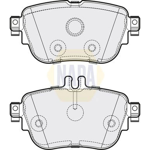 NAPA Rear Brake Pad Set NBP1641