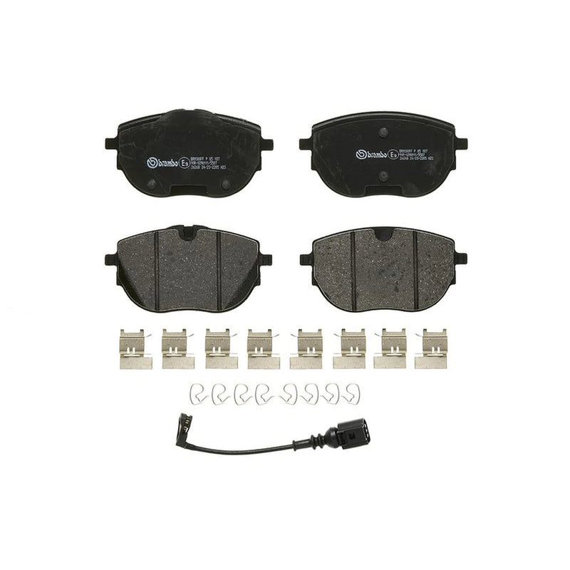 Brembo 4 x Front Brake Pad Set fits VW California T6 Camper 2015-2024 2.0