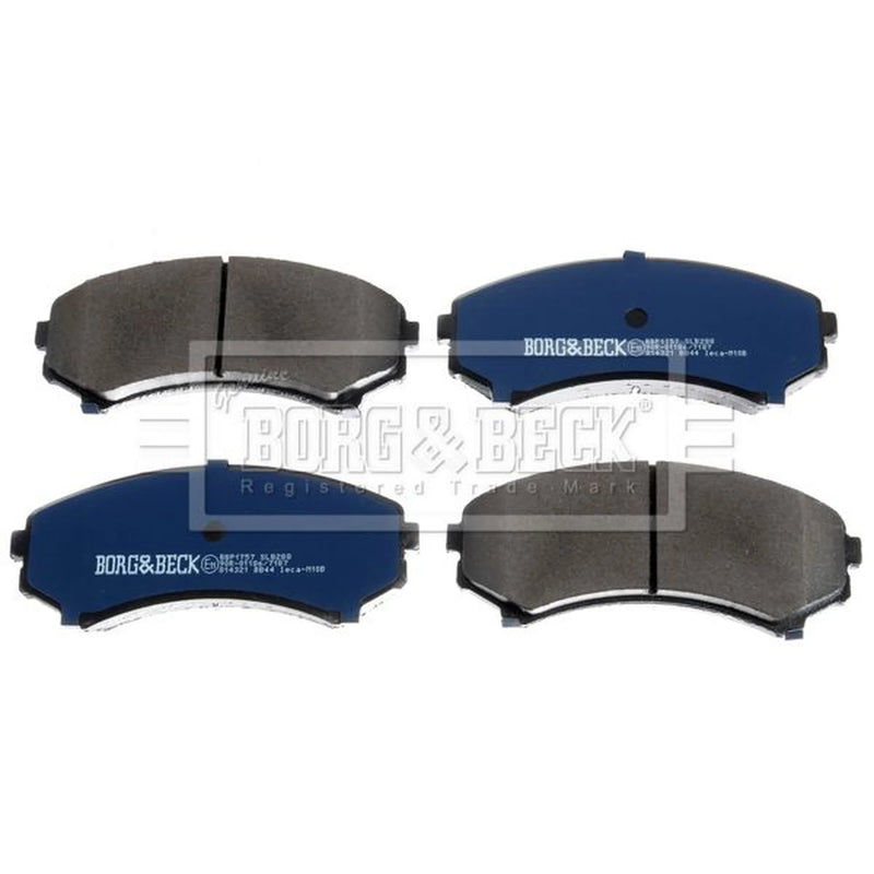 Borg & Beck Front Brake Discs & Pads fits Mitsubishi Grandis 2004-2011 2.0 2.4