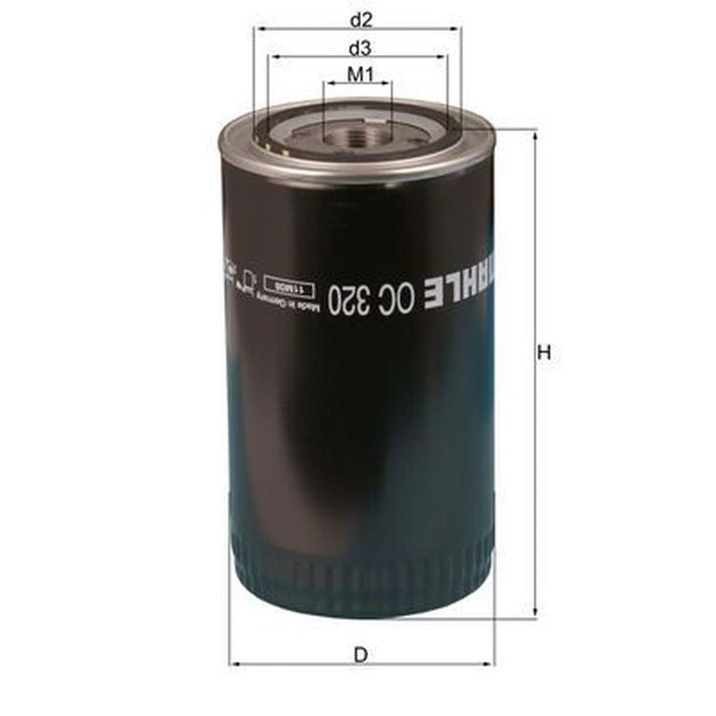 Mahle Engine Oil Filter OC 320