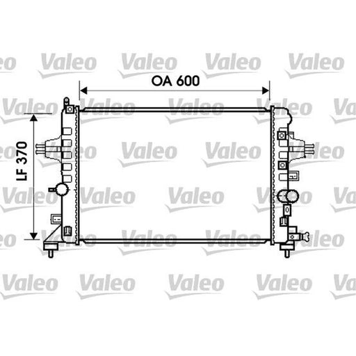 Valeo Engine Radiator 734382
