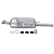 Hella End Silencer Rear fits Opel Astra G 1998-2009 1.4 1.6