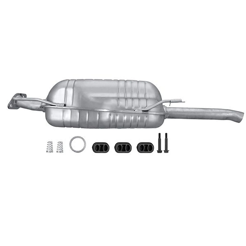 Hella End Silencer Rear fits Opel Astra G 1998-2009 1.4 1.6