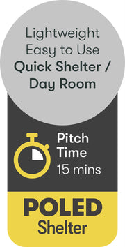 Quest Nest Shelter Grey Quest Leisure - Dynamic Drive