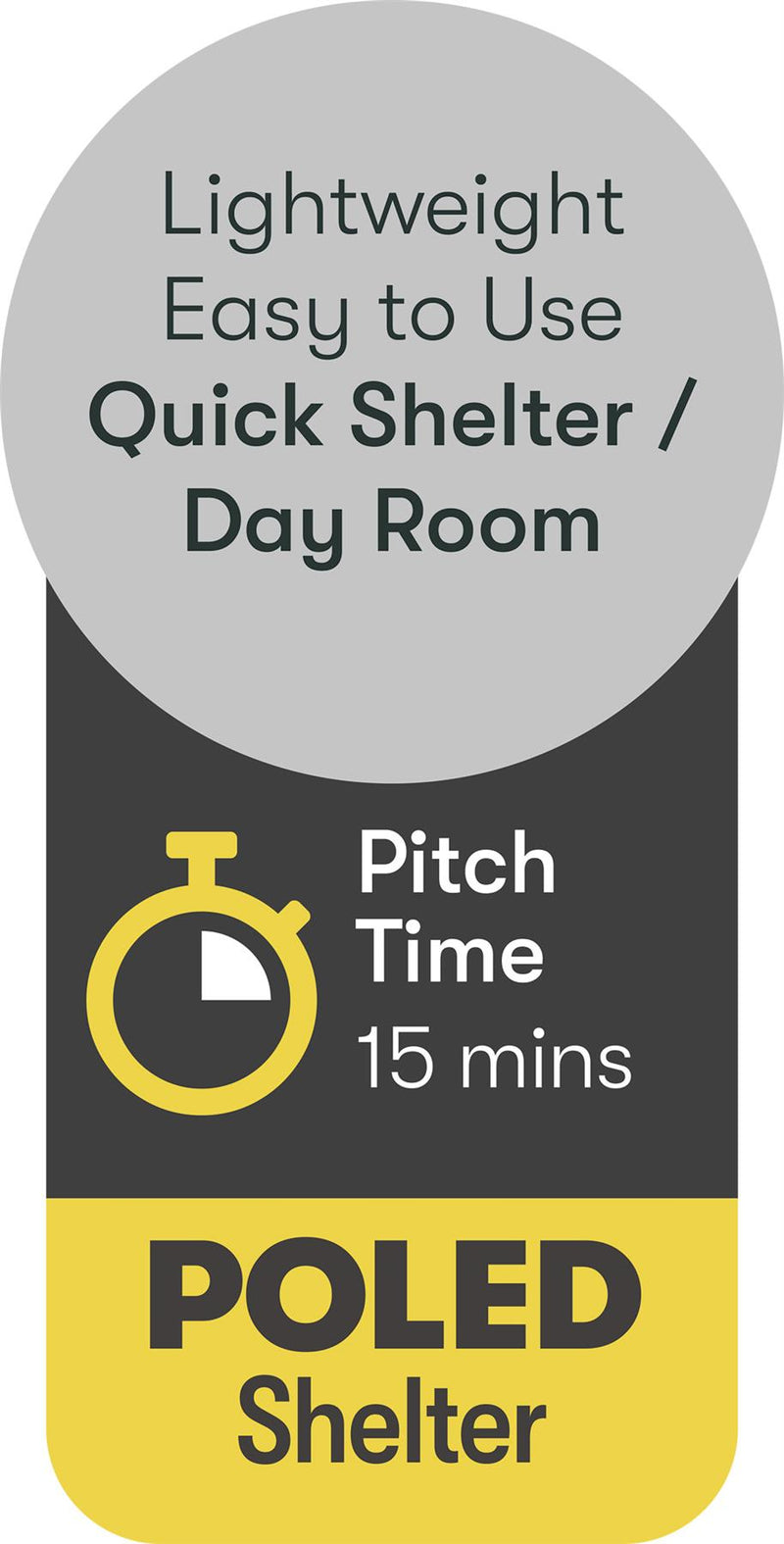Quest Nest Shelter Grey Quest Leisure - Dynamic Drive