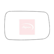 Apec Exterior Wing Mirror Glass Left fits BMW 3 1996-2007
