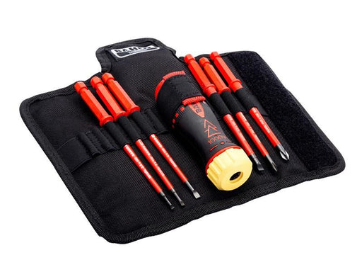 Bahco Insulated Ratcheting Screwdriver Set, 6 Piece Bahco - Dynamic Drive