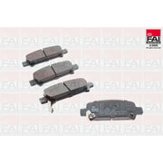FAI Front & Rear Brake Discs & Pads fits Subaru Forester 2002-2005 2.0