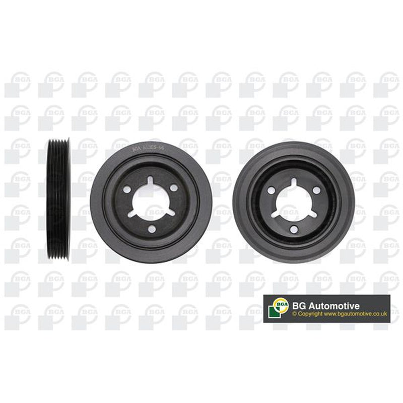 BGA Crank Shaft Belt Pulley fits Citroën Berlingo First 1996-2011 1.1 1.4 1.6