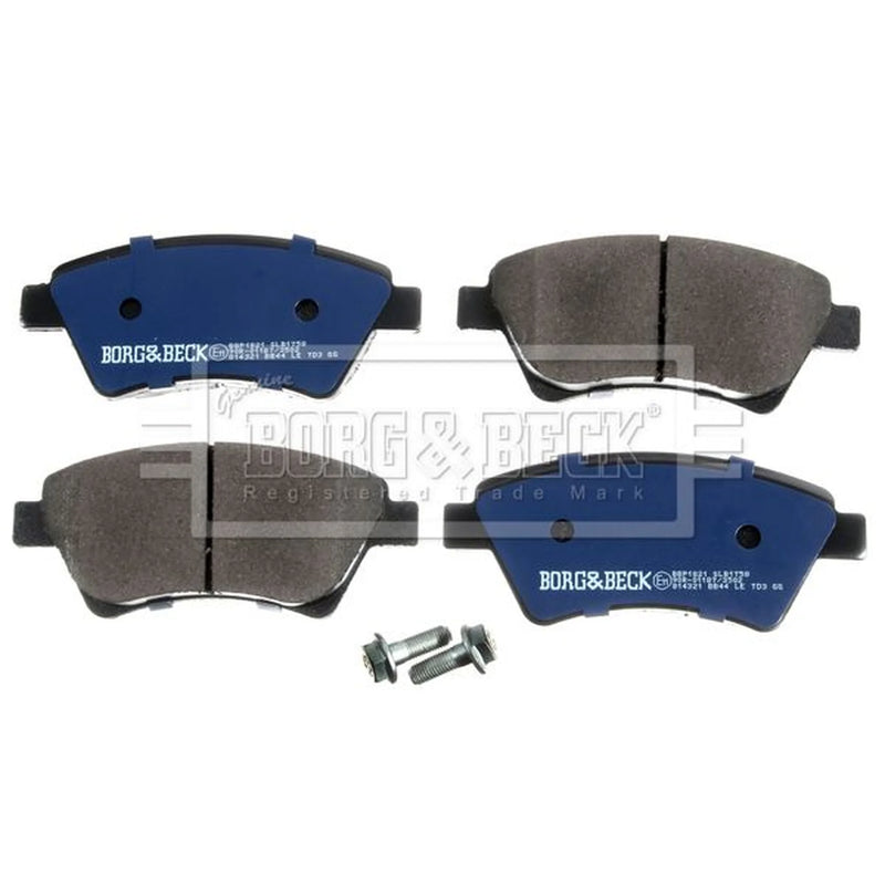 Borg & Beck Front & Rear Brake Discs & Pads fits Renault Grand Scénic II