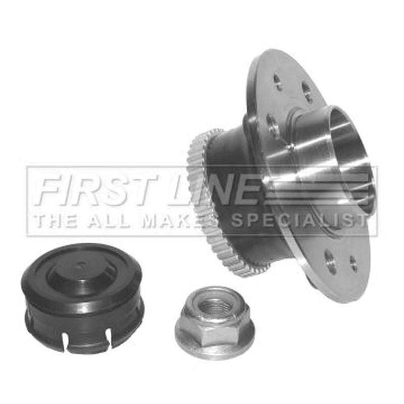 First Line Wheel Bearing Kit fits Nissan Kubistar 2003-2009 1.2 1.5 1.6