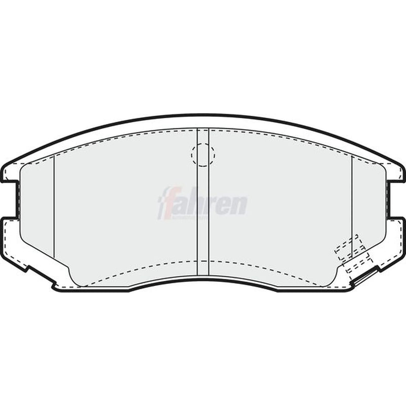 Fahren Front Brake Pad Set FBP3441