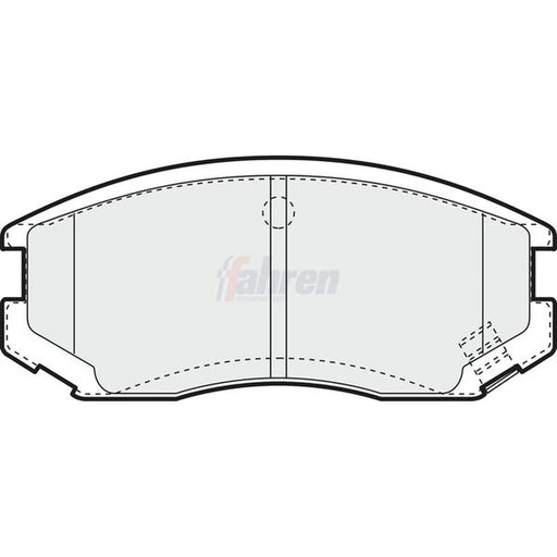 Fahren Front Brake Pad Set FBP3441
