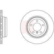 Apec Rear Brake Vented Discs & Pads fits BMW 7 2001-2008