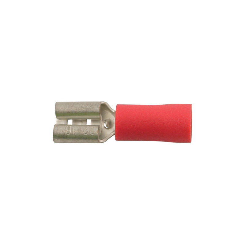 Tool Connection Red Female Push-On 2.8mm 100pc 30130 Tool Connection - Dynamic Drive