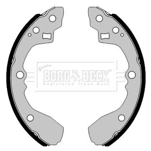 Borg & Beck Brake Shoe Set Axle Kit BBS6470