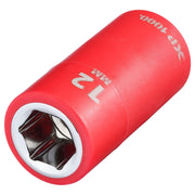 Draper XP1000 VDE Socket, 3/8" Sq. Dr., 12mm Draper - Town Tools