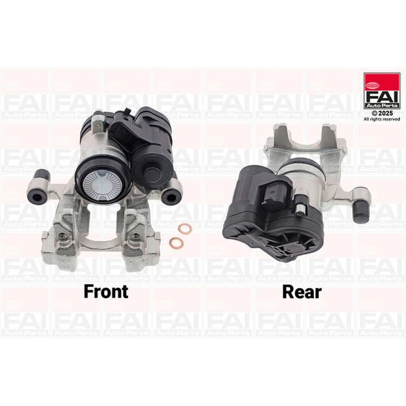 FAI Brake Caliper Assembly Rear Right fits Audi A3 2012-2020 2.0