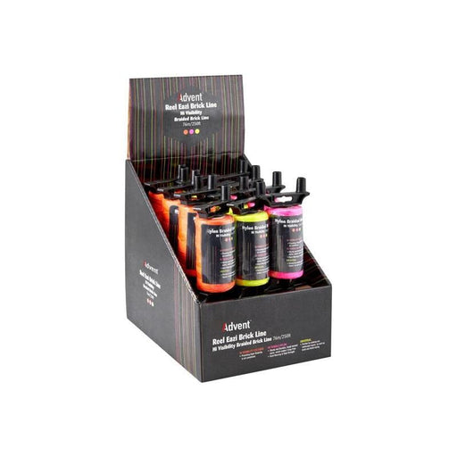 Advent Reel Eazi Brick Line Display Box of 12 Advent - Dynamic Drive