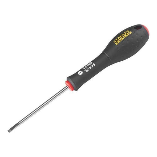 Stanley® Hand Tools FatMax® Screwdriver Parallel Tip 3.5 x 75mm STANLEY® Hand Tools - NN4 Online