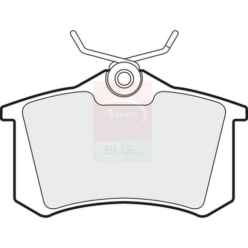 Apec Front & Rear Pads fits Seat Ibiza 1996-2002 1.4 1.6