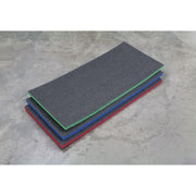Sealey Easy Peel Shadow Foam Blue/Black 1200 x 550 x 30mm SF30B Sealey - Dynamic Drive
