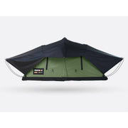 TentBox Lite XL (Forest Green) 4 Person Roof Tent TENTBOX - Bars 4 Cars