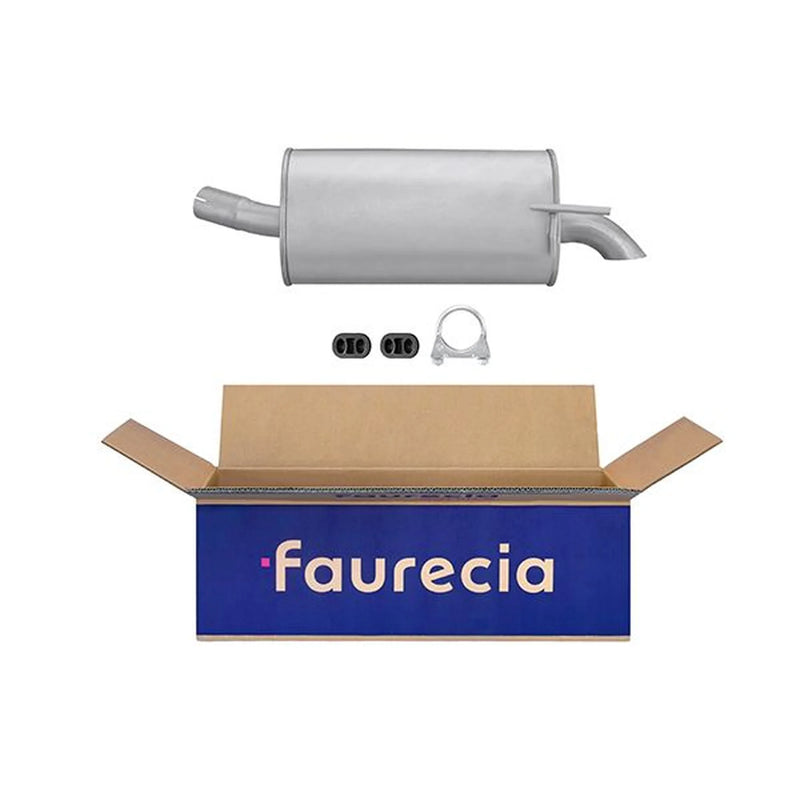 Hella End Silencer Rear fits Opel Astra H 2004-2012 1.9