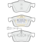NAPA Front Brake Pad Set fits Chrysler Delta 2011 on 2.0