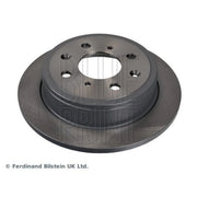 Blue Print 2 x Solid Rear Brake Discs ADH24321-x2