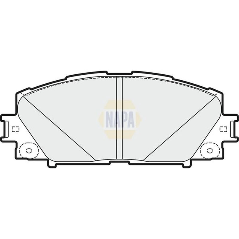 NAPA Front Brake Pad Set fits Lexus Ct 2011 on